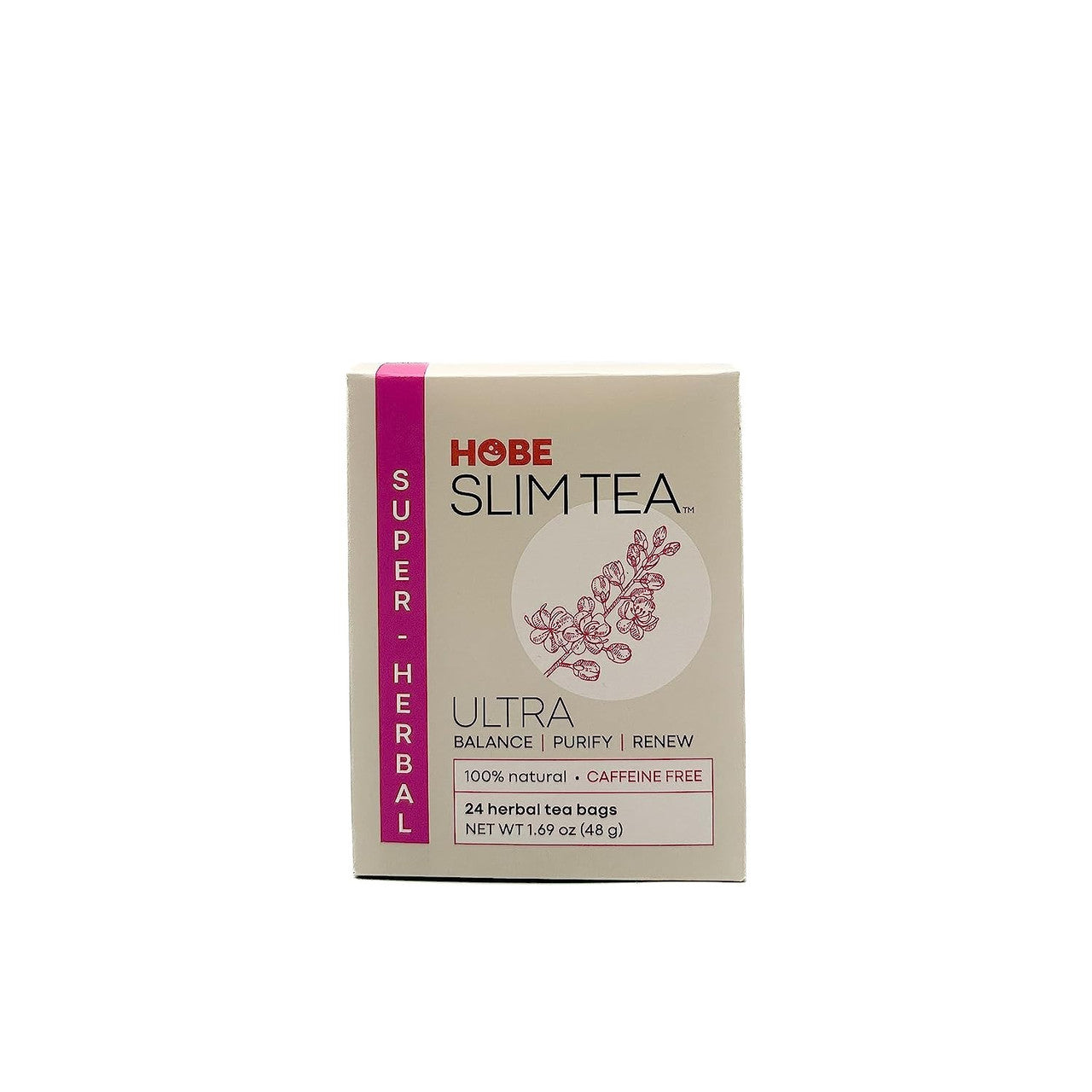 Hobe Slim Tea Super Herbal Tea Bags, 24 Ea